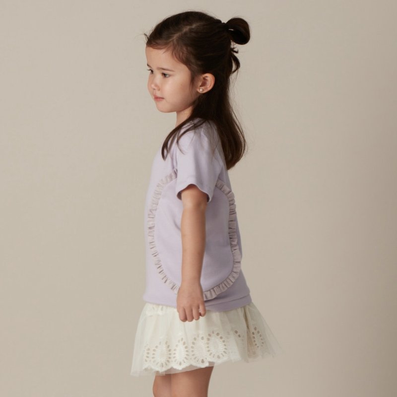 Little Sunflower Top - Tops & T-Shirts - Cotton & Hemp Purple