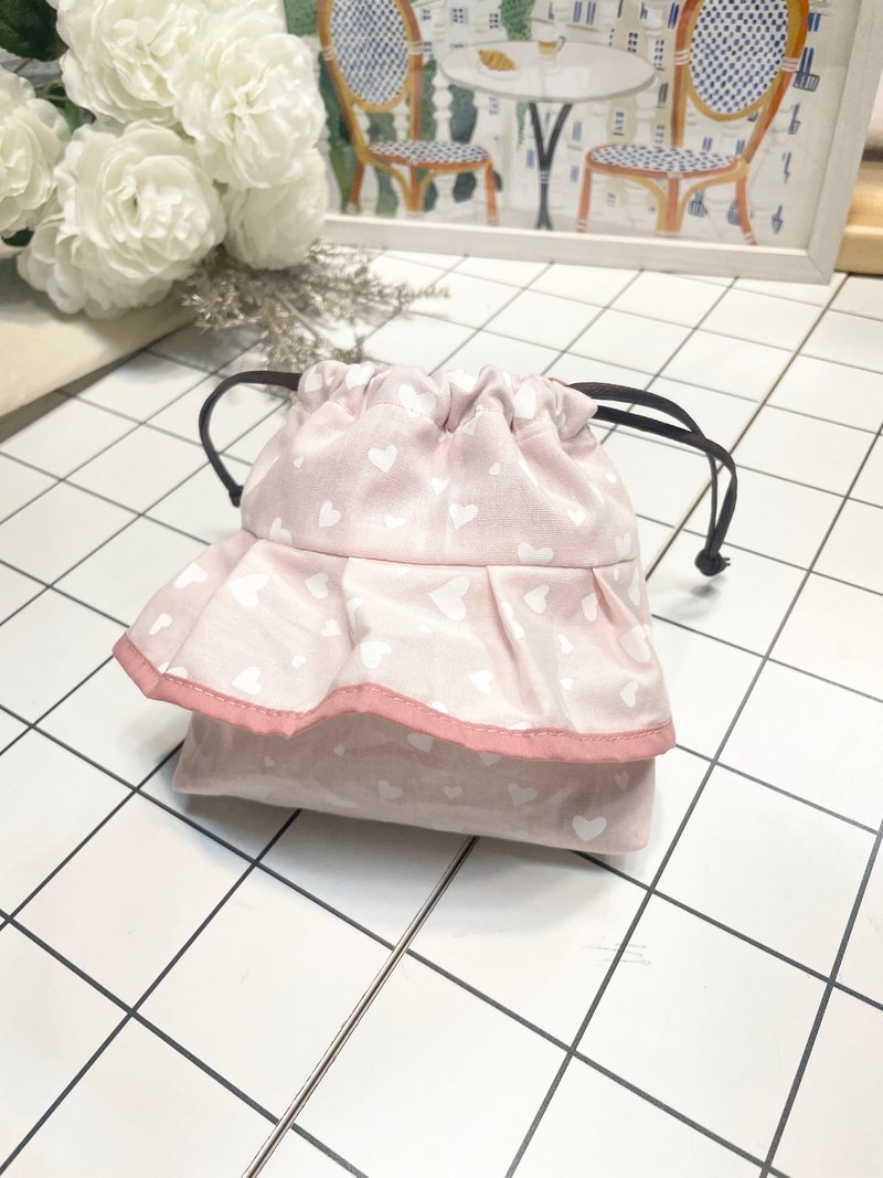【Pinkoi 線下活動預購商品】台灣製手創仿皮革抽繩束口袋 - 束口袋/束口背包/水桶包 - 棉．麻 多色