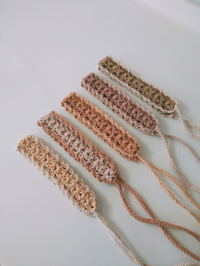 Cream Series Two-Tone Headband - Headbands - Cotton & Hemp Orange