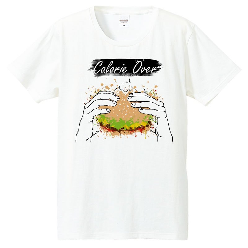 Tシャツ /  appetite 2 - 男 T 恤 - 棉．麻 白色