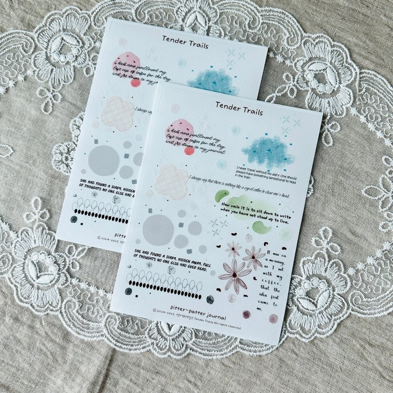 Rainbow Charms Stickers - 貼紙 - 紙 