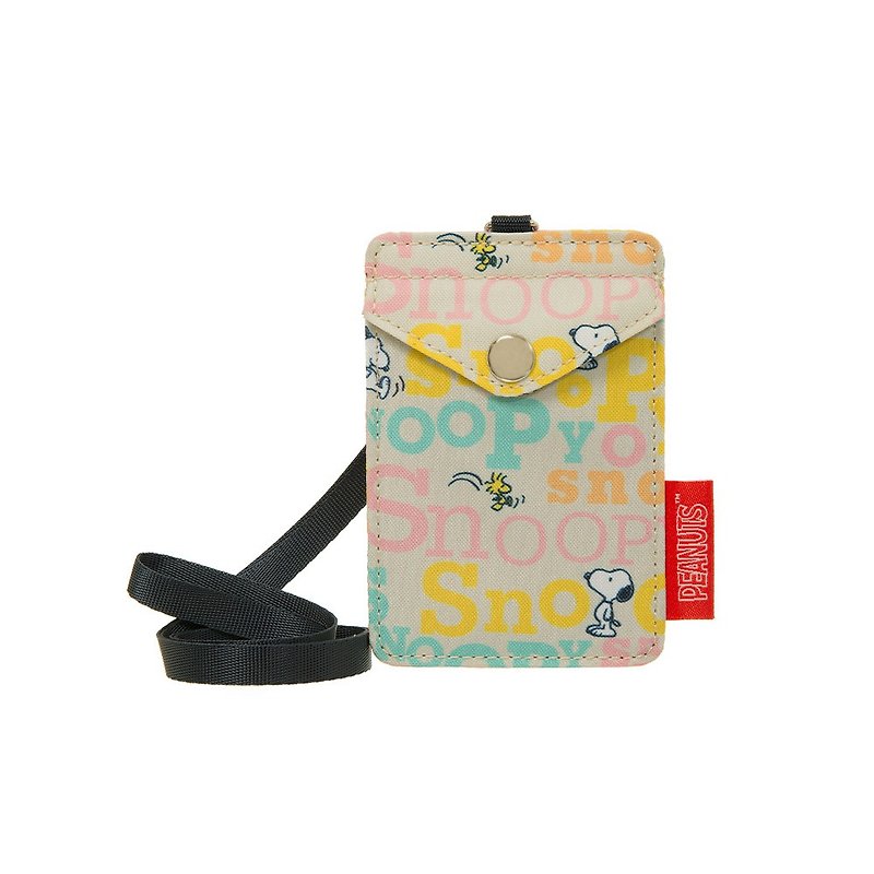 【OUTDOOR】SNOOPY Change Document Holder-Milk Brown ODP19E09BE - Coin Purses - Polyester 