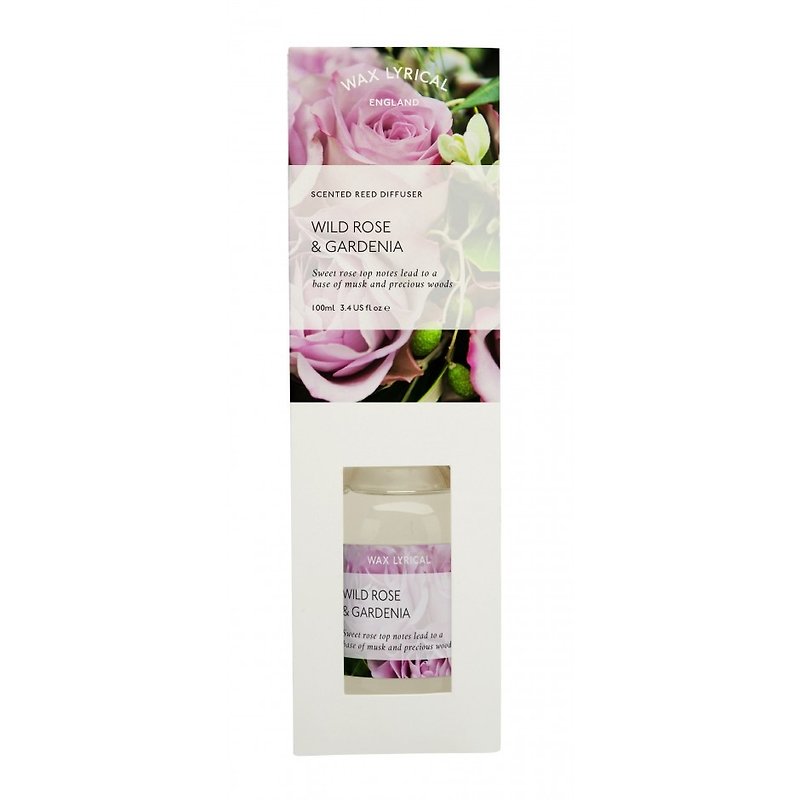 British Fragrance Promo Series Wild Rose and Gardenia 100ml - Fragrances - Glass 