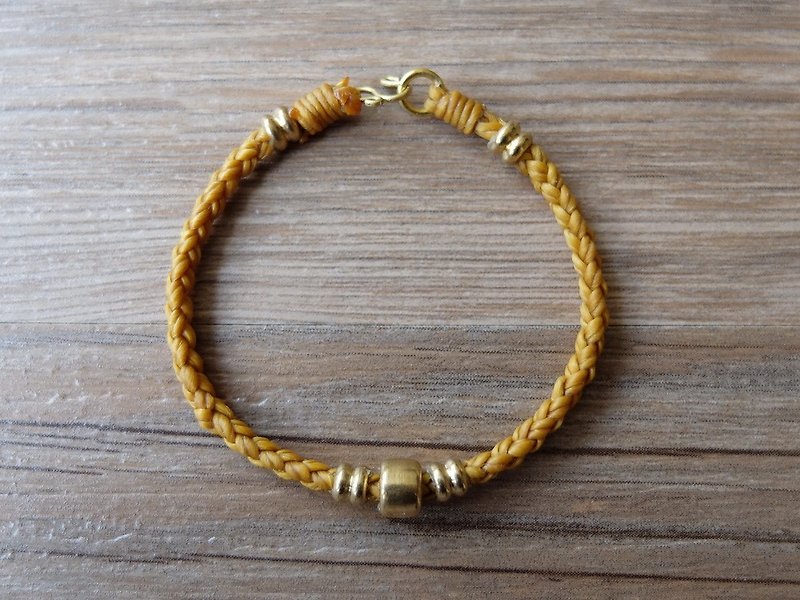 EVEN wax line bracelet - Bracelets - Other Materials 