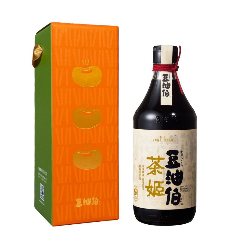 [Dou You Bo] Tea Bean Brewed Soy Sauce 500ml Gift Box (Color Shipped Randomly) - Sauces & Condiments - Other Materials 
