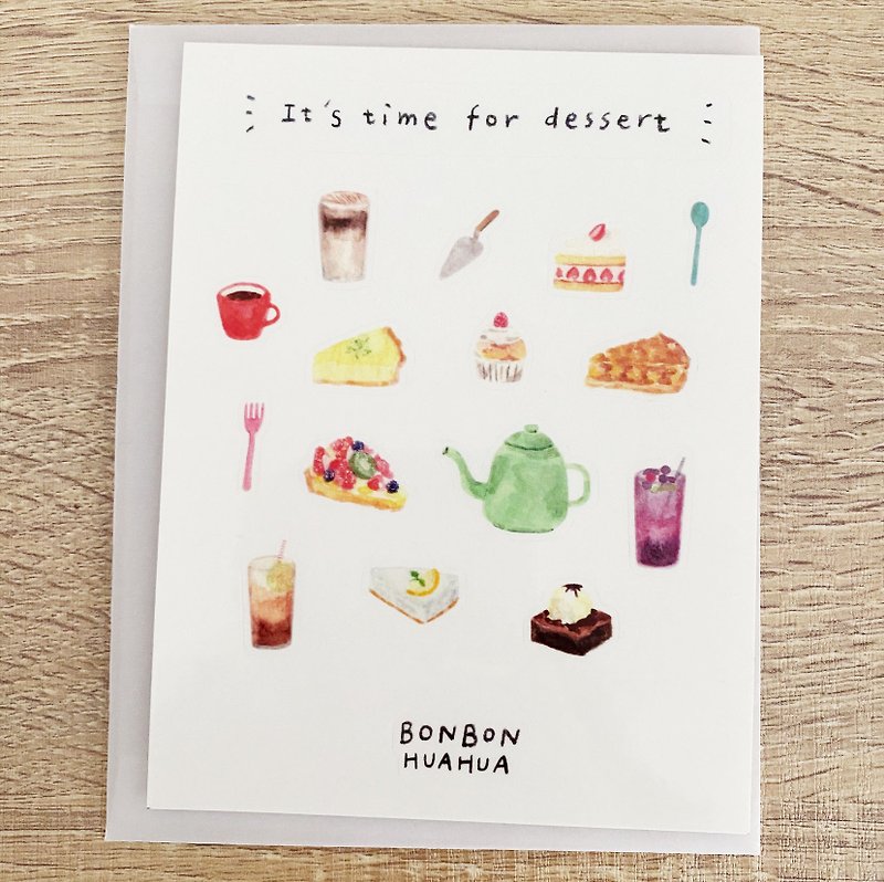 Dessert / Sticker Sheet - Stickers - Paper 