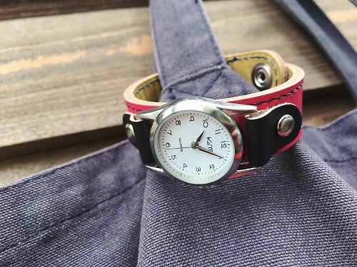kouzandmokobo STITCH 毎日つけていたくなる時計 ステッチラン腕時計 ユニセックスOK SRW-ROK-NN