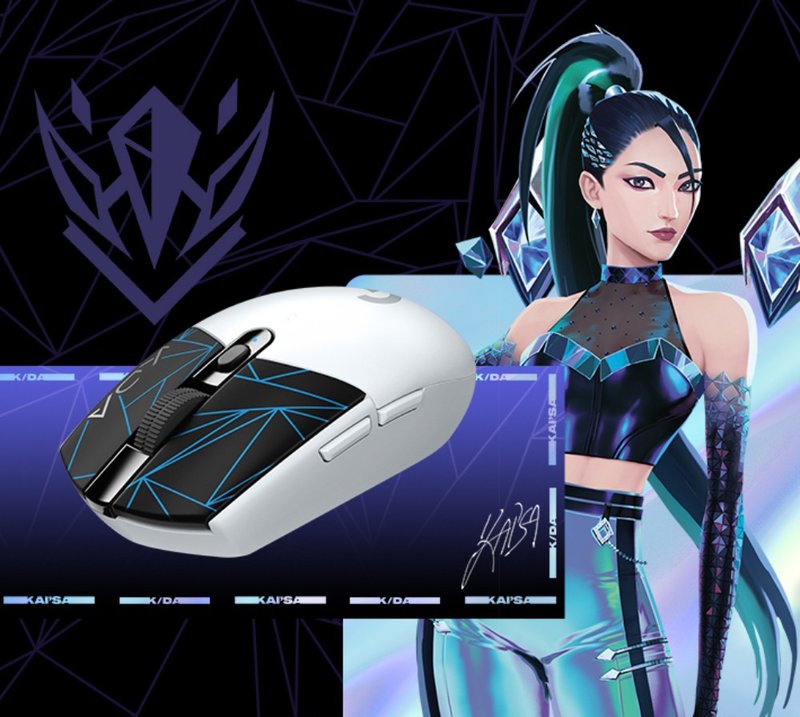 羅技 Logitech G K/DA G304 無線遊戲滑鼠 - 電腦配件 - 塑膠 