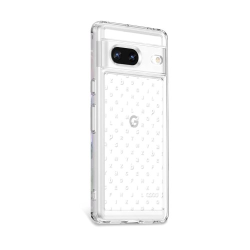 apbs 雅品仕 水晶彩鑽手機殼 Google Pixel 9/8/7系列 浮雕感防震雙料手機殼-Letter