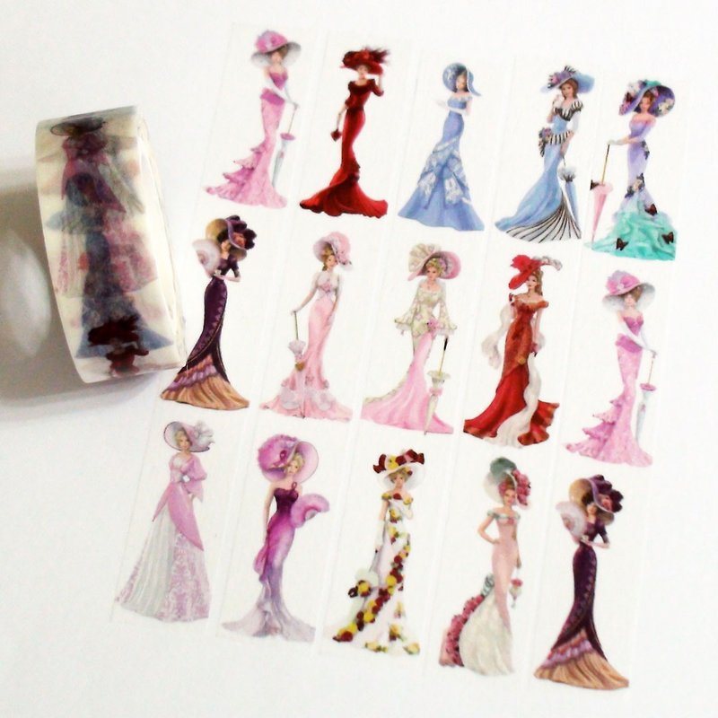 Masking Tape Classical Beauty - Washi Tape - Paper 