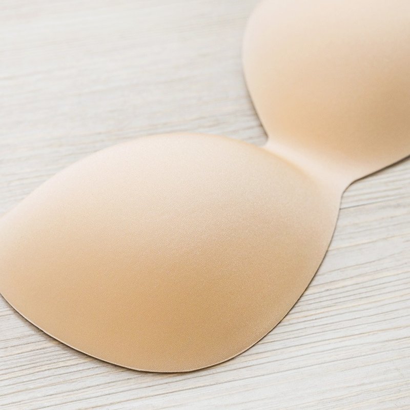 【NAMASTE】High-density Bra Pad - Nude - ชุดชั้นในกีฬาผู้หญิง - ฟองน้ำ สีกากี