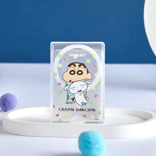 TOYSELECT 蠟筆小新睡前陪伴MagSafe磁吸卡片夾