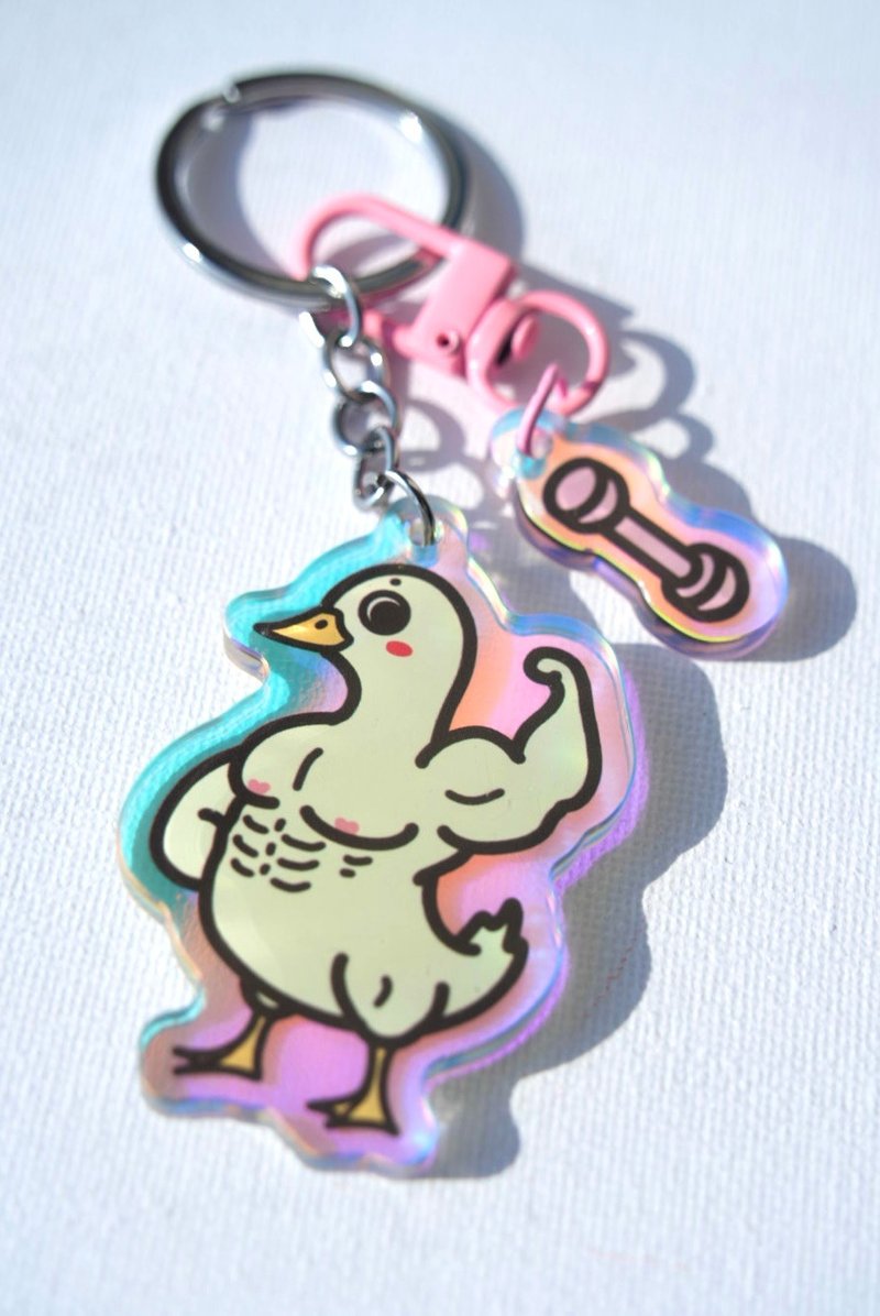 Muscle Animal Keychain (Mystery boxes) - Keychains - Acrylic 