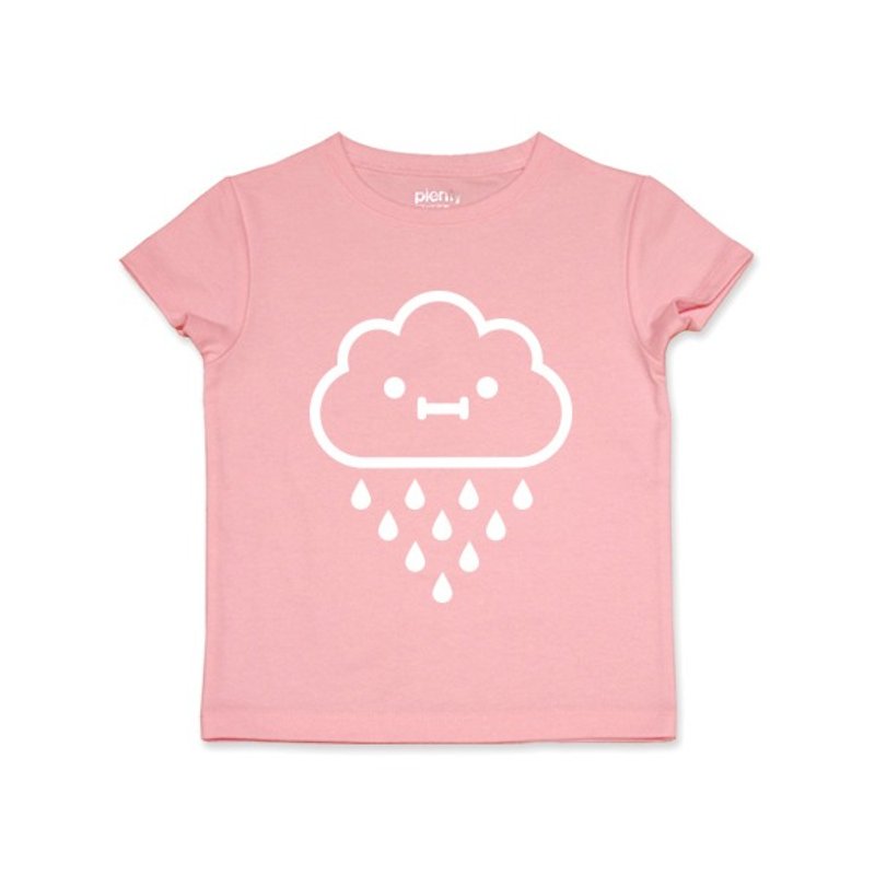 ホワイト半袖Tシャツの赤ちゃん雨の日の資金 - その他 - コットン・麻 