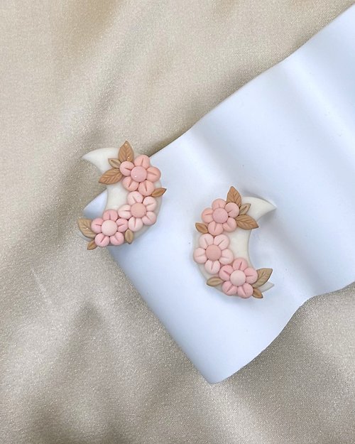 THEA Thoth clay earrings 軟陶耳環 | 花前月下 |