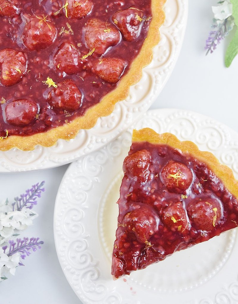 INNS英石餐館 -7吋覆盆子野莓~滿滿酸甜莓果甜心最愛款 - 蛋糕/甜點 - 新鮮食材 紅色