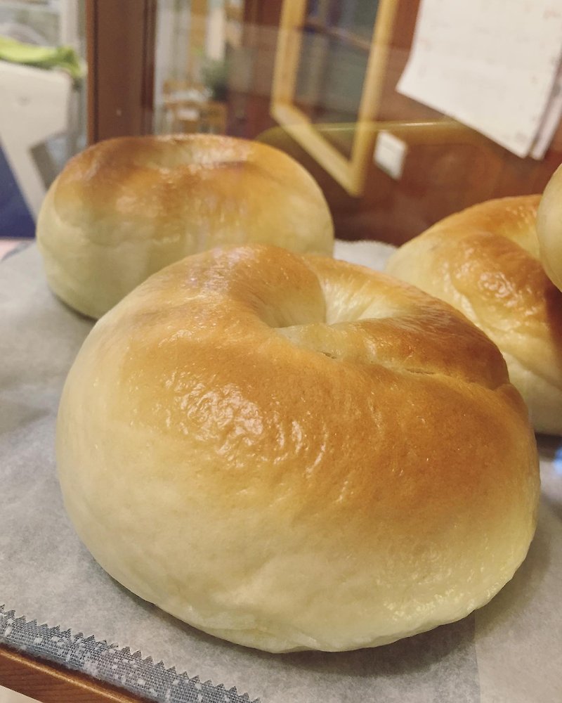 【ㄉㄧㄢˇㄉㄧㄢ】Original bagel - Bread - Fresh Ingredients Orange