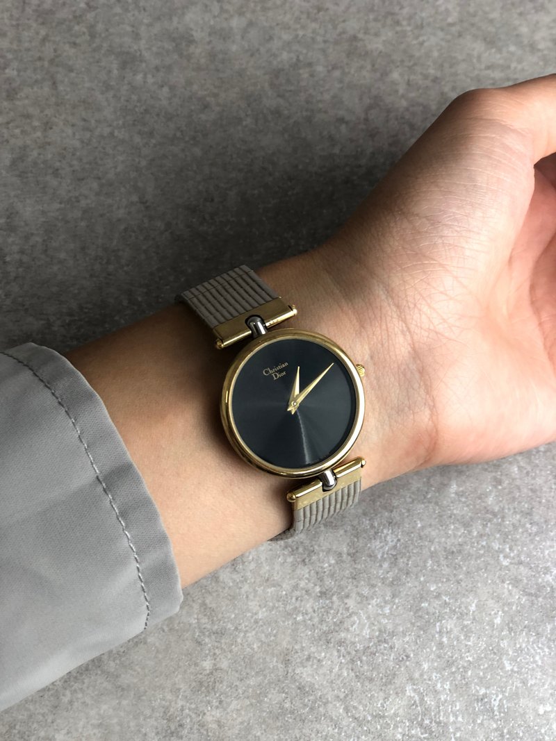 【 日本直送　名牌中古包 】Christian Dior 腕時計 シルバー ゴールド ラウンドフェイス ステンレススチール クォーツ 3026 m8wvnb - 女錶 - 不鏽鋼 銀色