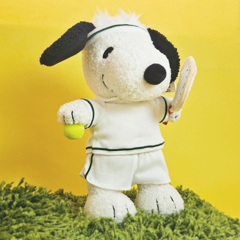 BON TON TOYS Snoopy史努比填充玩偶-網球狗 22cm - 公仔/玩偶 - 聚酯纖維 多色