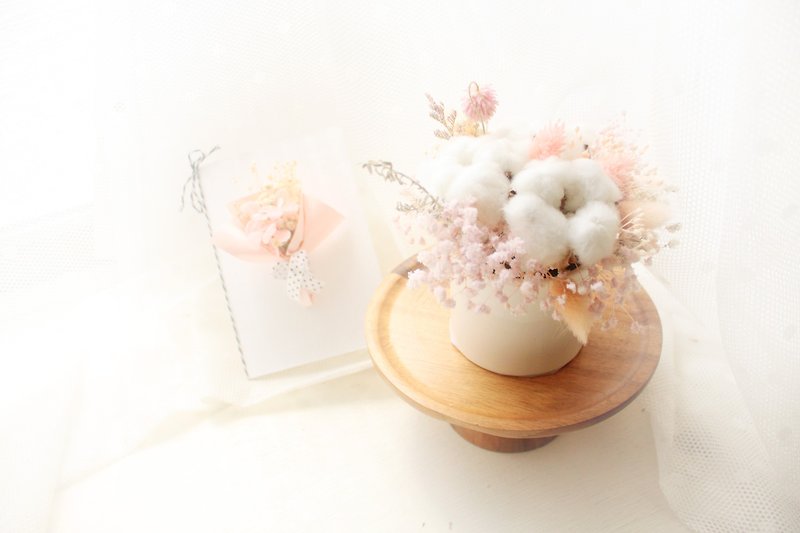 Goody Bag -棉花糖派對森林乾燥花禮福袋 - 乾花/永生花 - 植物．花 粉紅色