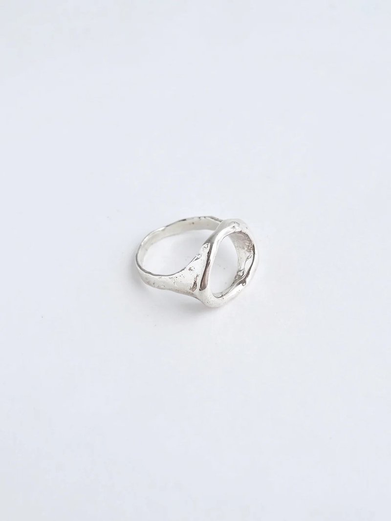 Ring O - 925 silver - Handmade - แหวนทั่วไป - เงินแท้ 