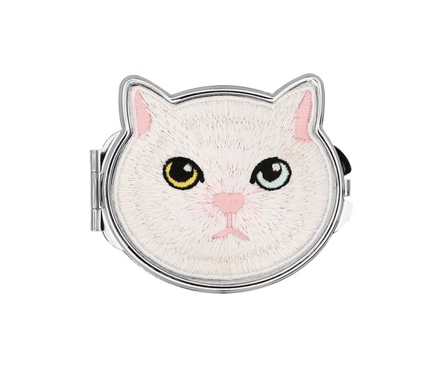 メイク道具・化粧小物 tanakadaisuke White horse compact mirror tanakadaisuke White horse compact mirror (silver)