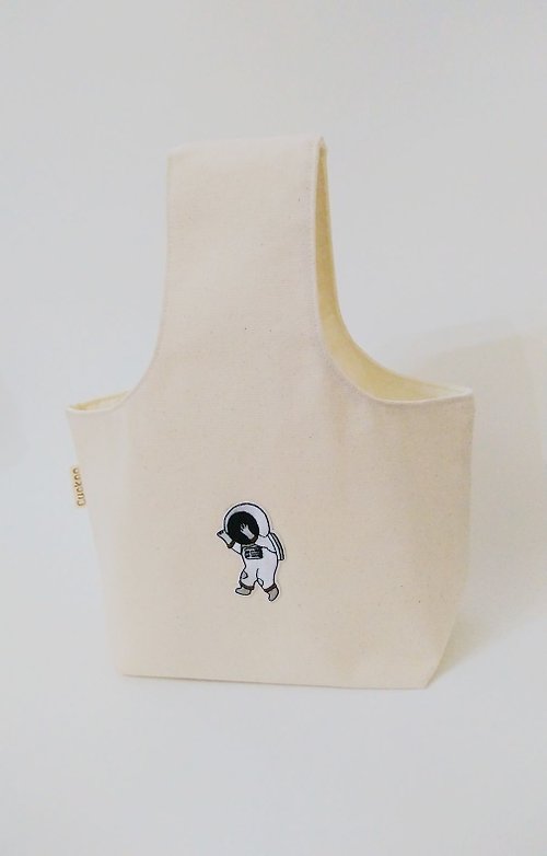 Cuckoo 布穀 手提袋 挽袋 刺繡手提包 123木頭人太空人 (大款)