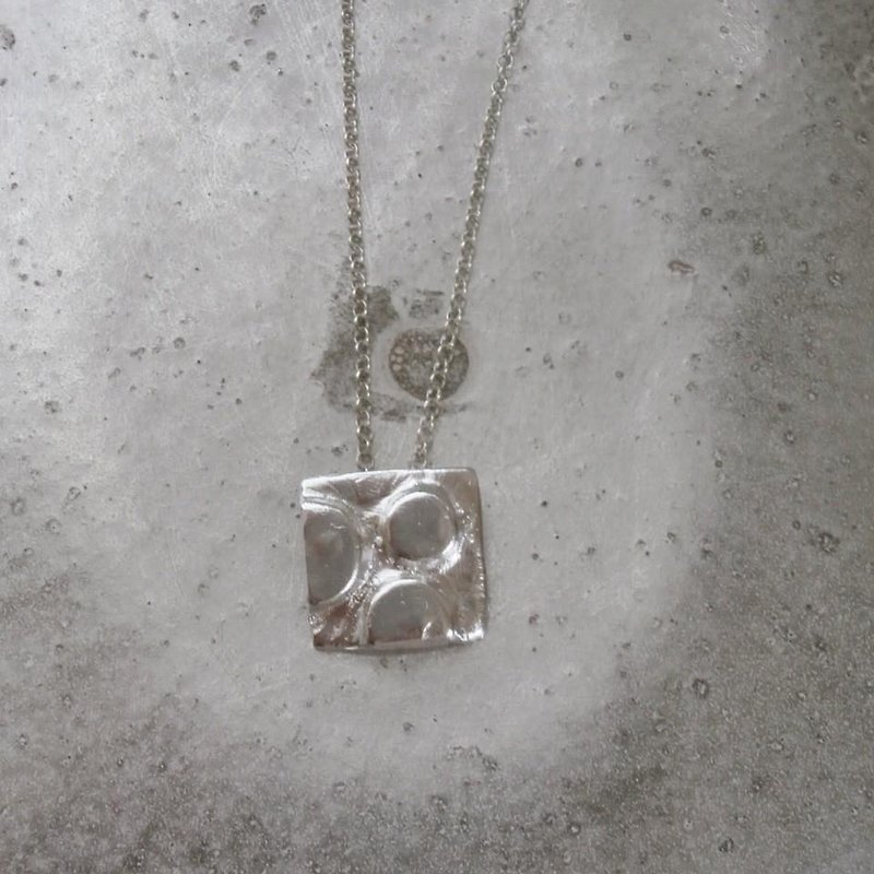 Silver pendant (qualification) - Necklaces - Other Metals Silver