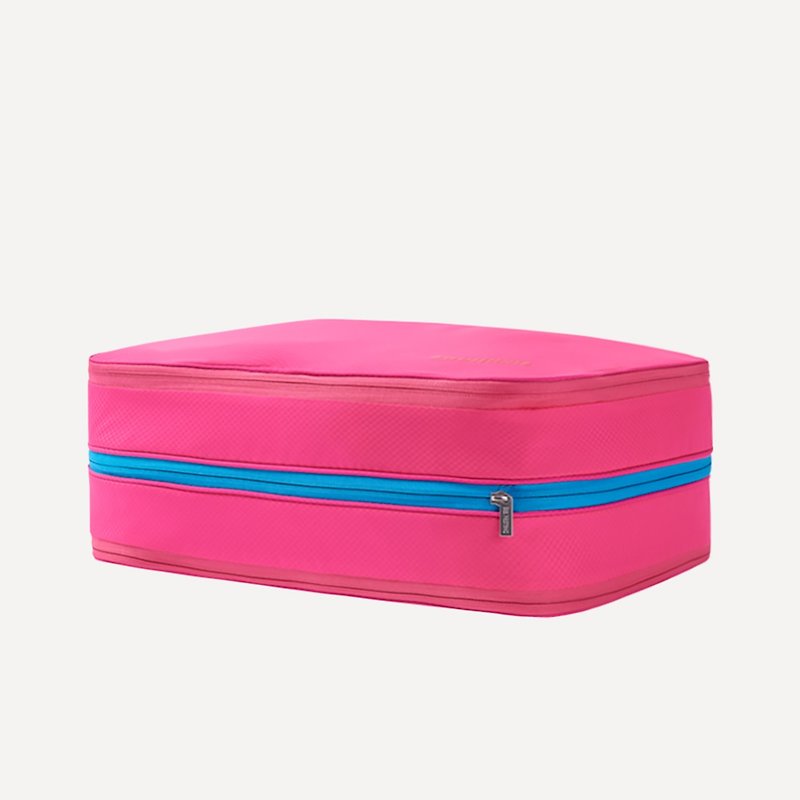 Compressible &water proof Packing Cubes bag for travel and business 26L - Storage - Nylon Pink
