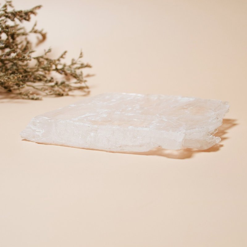 透石膏 淨化 消磁 高頻率 清除負能量 QU14 - 擺飾/家飾品 - 水晶 白色