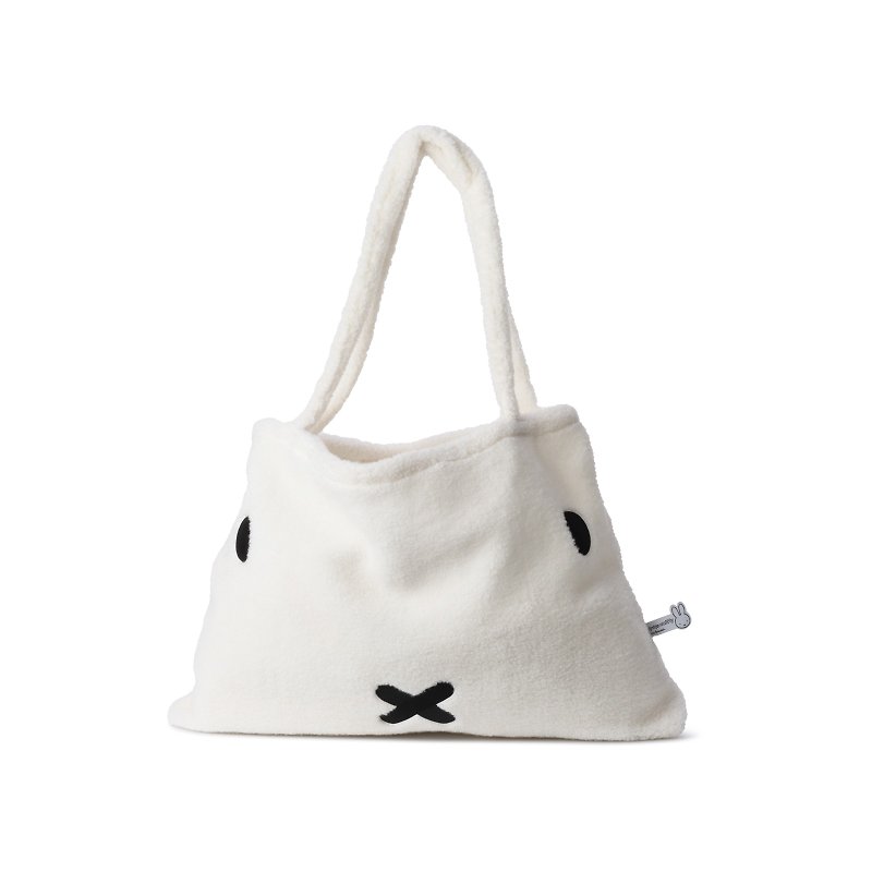 Bon Ton Toys | Miffy Recycled Teddy Shopping Bag - Messenger Bags & Sling Bags - Other Materials White
