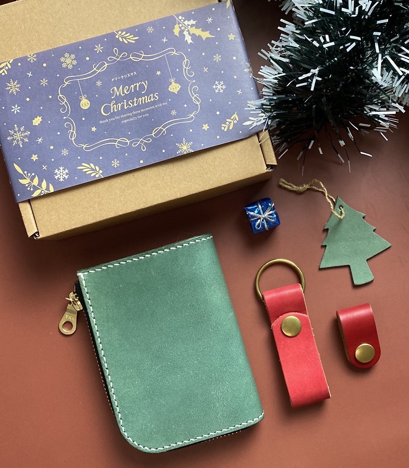 【Mini5】聖誕限定組合包 / 交換禮物附聖誕包裝 - 其他 - 真皮 多色