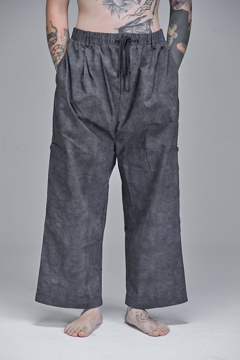 Ira Pants - Men's Pants - Cotton & Hemp Gray
