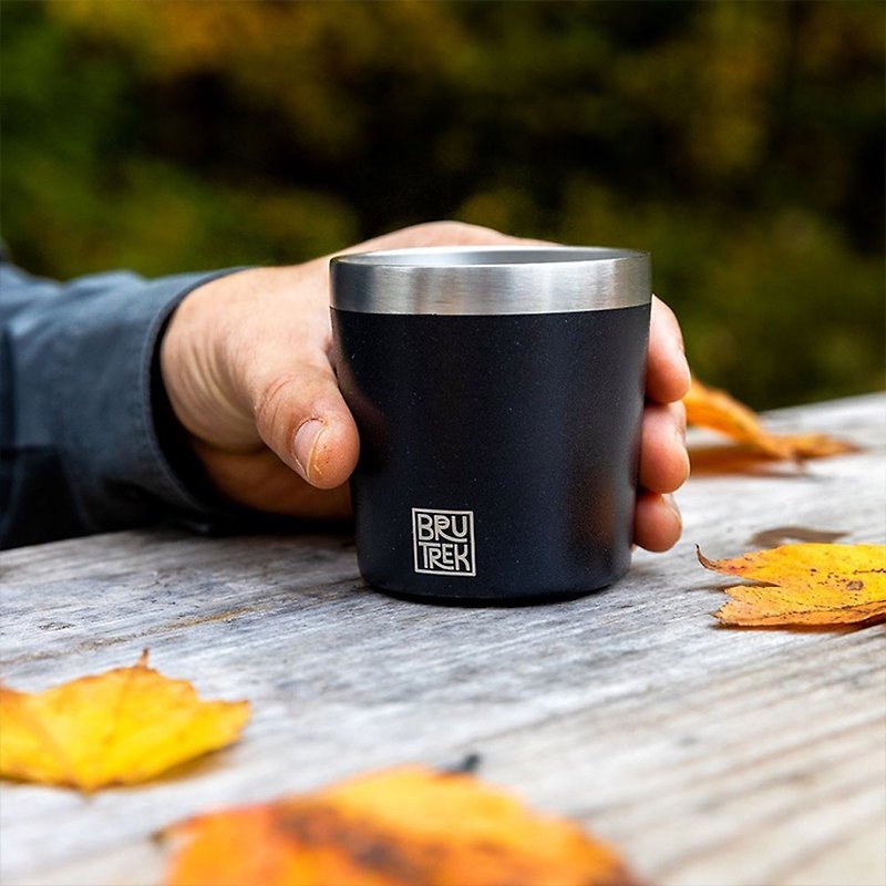 Planetary Design Stainless Steel Camp Cups / Obsidian - Cups - Stainless Steel Black