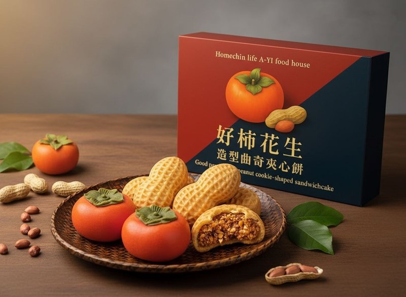 Hong Qin Living – Cream Sandwich Cookie Gift Box (12 pcs) - คุกกี้ - วัสดุอื่นๆ 