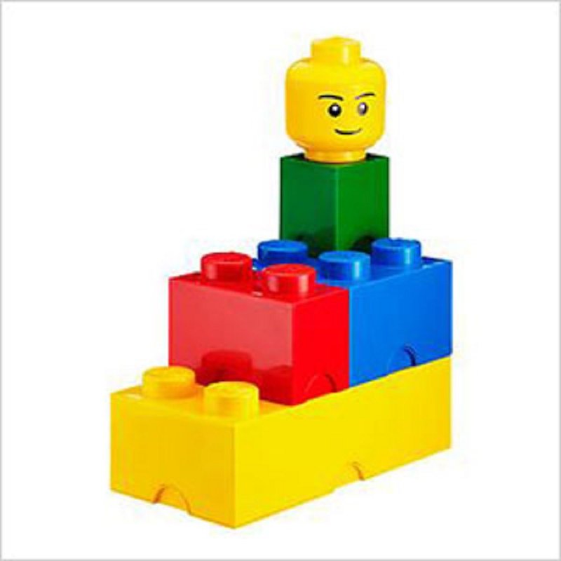 Room Copenhagen LEGO small head storage box (various options available) as a graduation gift - กล่องเก็บของ - วัสดุอื่นๆ 