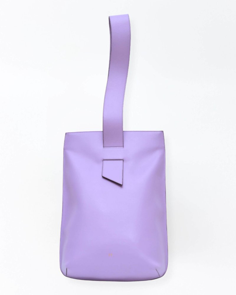 SOULMATTE 禪 Tote 托特包 側背包 仙人掌純素皮革 環保時尚 - 側背包/斜孭袋 - 其他材質 紫色