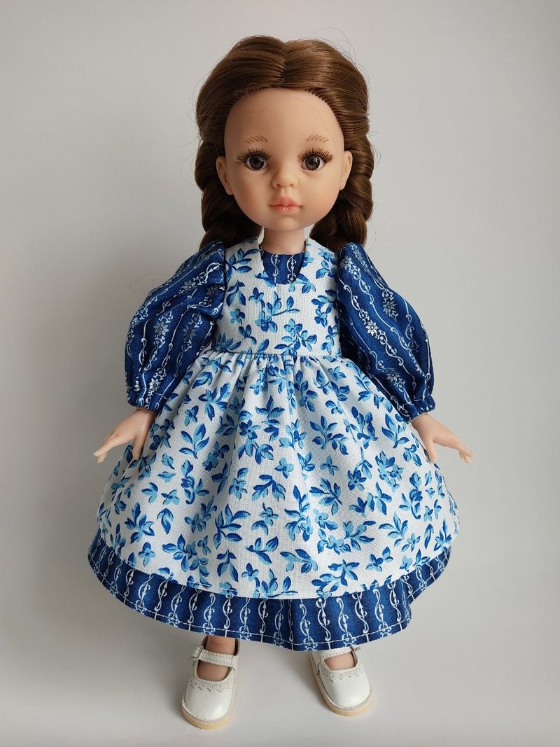 PDF dress pattern for Paola Reina dolls. - 手工藝教學/工具書 - 其他材質 