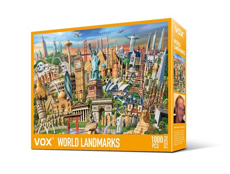 世界のランドマークパズル1000ピース