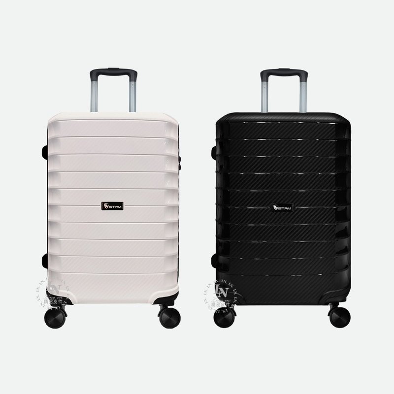 Fashionable walking suitcase made in Taiwan with zipper suitcase (exclusively sold online) - กระเป๋าเดินทาง/ผ้าคลุม - เส้นใยสังเคราะห์ หลากหลายสี