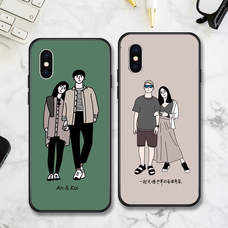 【Customized】Siyan painting/mobile phone case - Customized Portraits - Other Materials Multicolor