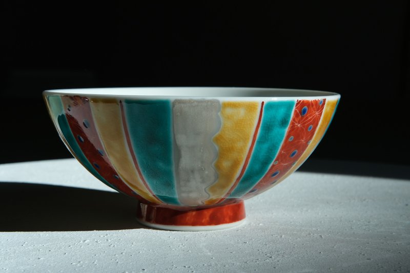 銀彩十草茶碗(大) - 陶藝/玻璃 - 瓷 多色