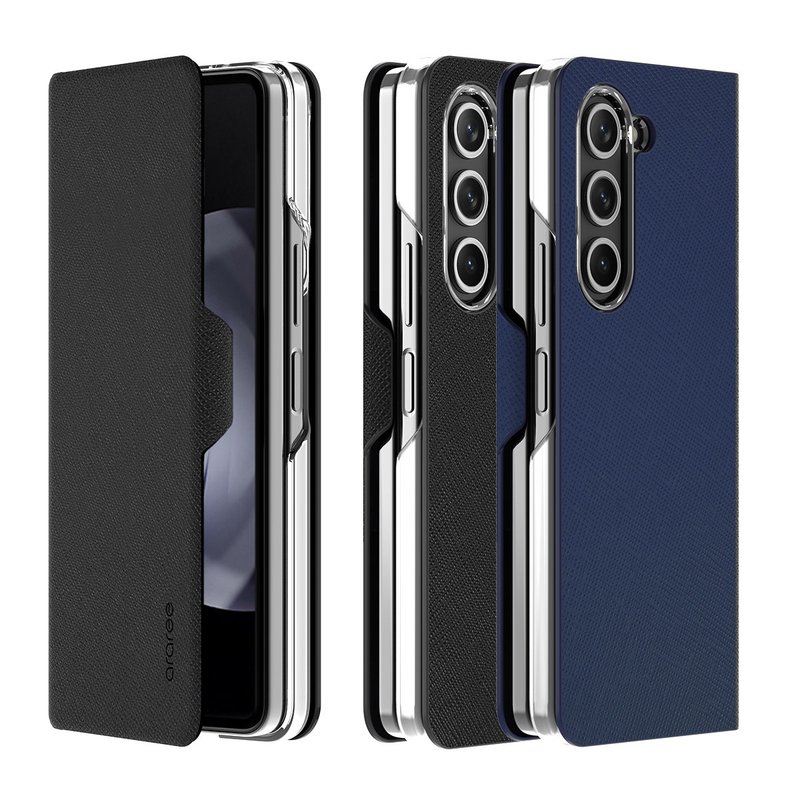 araree - Samsung Galaxy Z FOLD 5 BONNET DIARY Case - เคส/ซองมือถือ - วัสดุอื่นๆ 