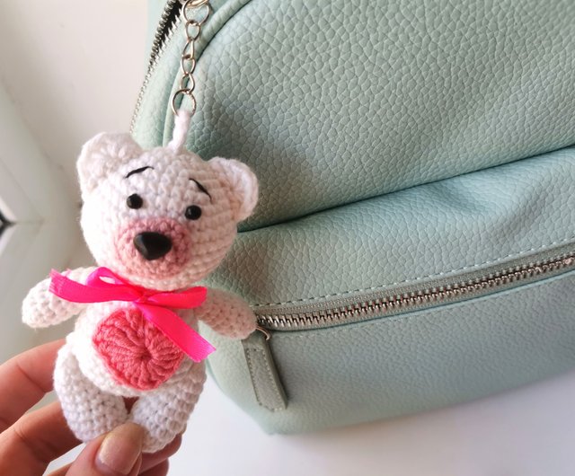 Buy Luxury Teddy Bear Keychain Online in India 