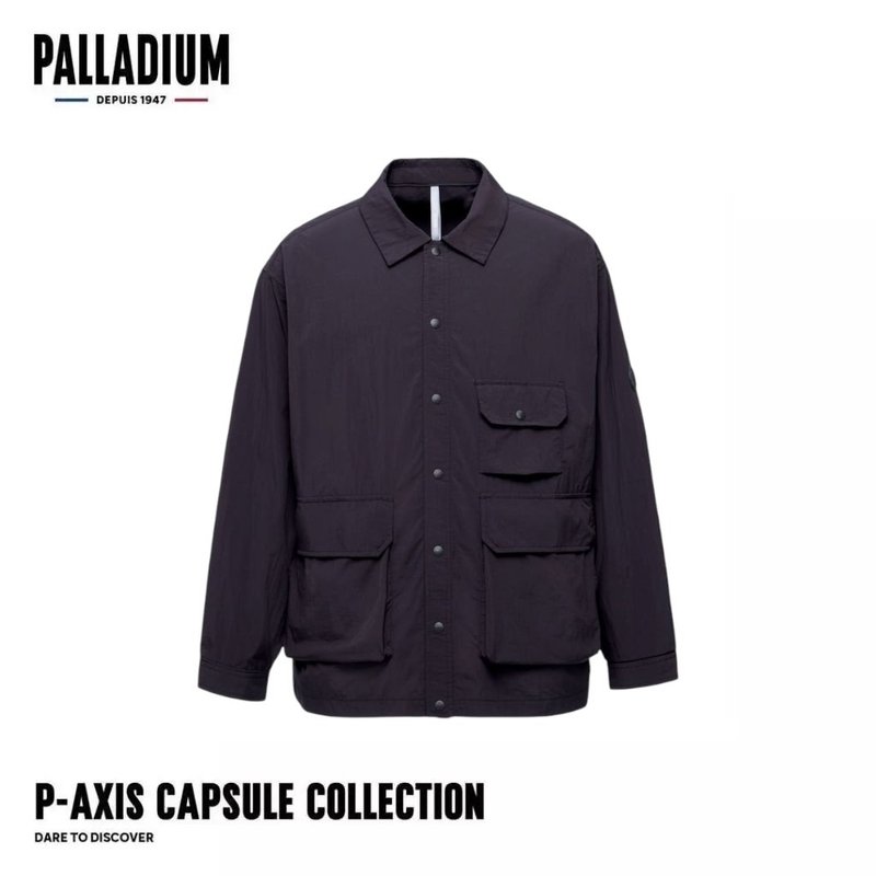 PALLADIUM 防潑水長袖襯衫 中性款 黑 1011530 - 男夾克/外套 - 尼龍 白色