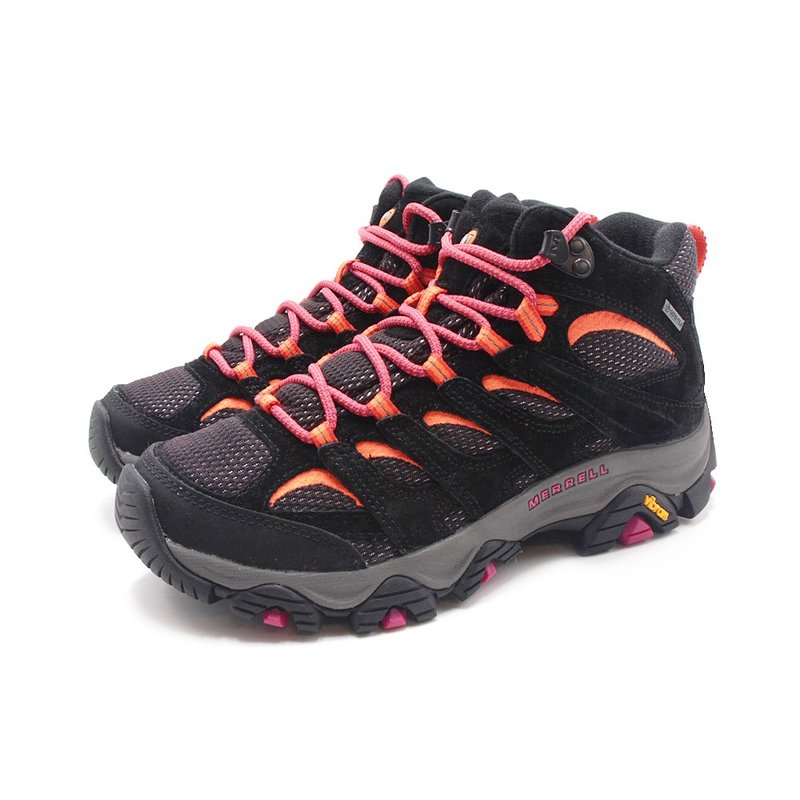 MERRELL MOAB 3 MID GORE-TEX防水登山中筒鞋 女鞋-黑 - 女運動鞋/球鞋 - 防水材質 