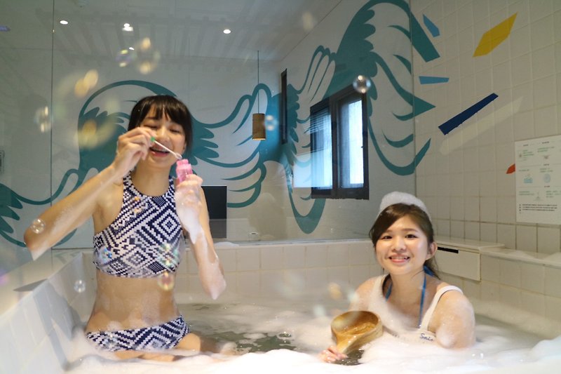 【體驗】假日/溫泉湯籤體驗∣蔥澡雙人泡湯