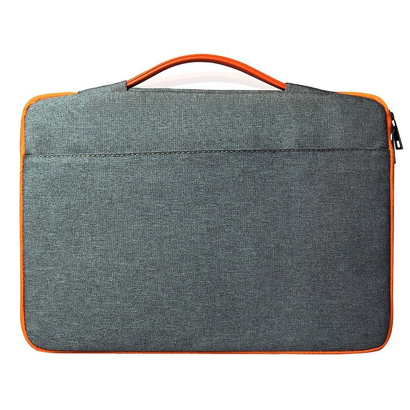 [Gift pack] laptop bag Apple laptop bag Dell / Asus / Lenovo laptop bag macbook 11 inch / 12 inch / 13 inch / 15 inch deep gray anti-splash pen - Laptop Bags - Polyester Gray