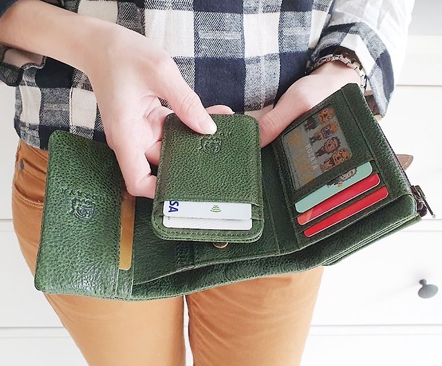 Exquisite Buckle Coin Purses Tartan Plaid Texture Pattern Mini Wallet Key Card Holder Purse for Women 