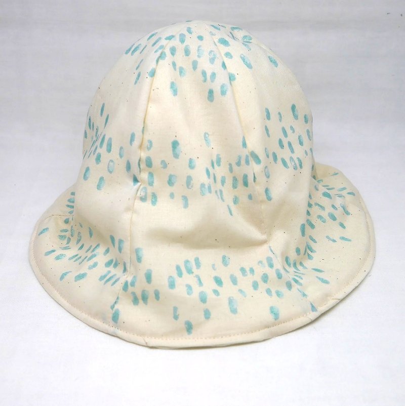 Tulip hat / summer drop - ผ้ากันเปื้อน - ผ้าฝ้าย/ผ้าลินิน ขาว